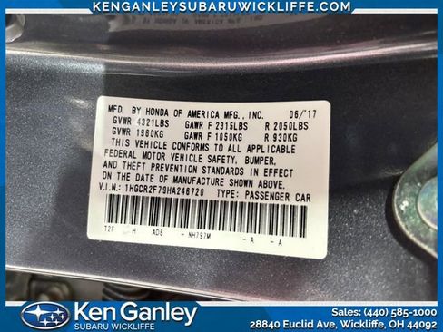 Used 2017 Honda Accord EX image 27