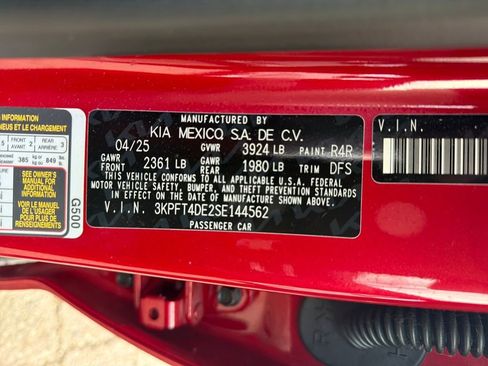 Certified 2025 Kia K4 LXS image 26