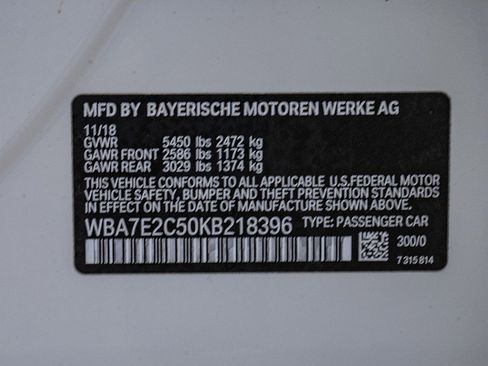 Used 2019 BMW 740i RWD image 36