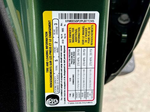 Certified 2023 Ford Bronco Wildtrak AWD/4WD image 37