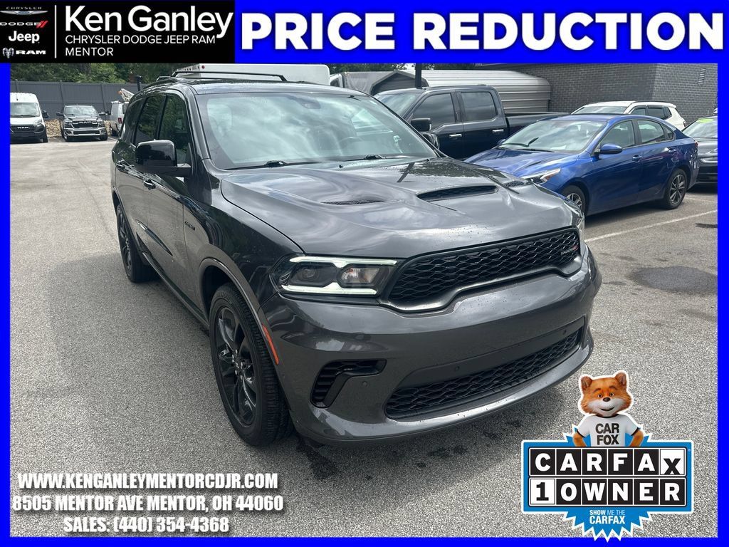 Certified 2024 Dodge Durango R/T w/ Blacktop Package AWD/4WD image 1