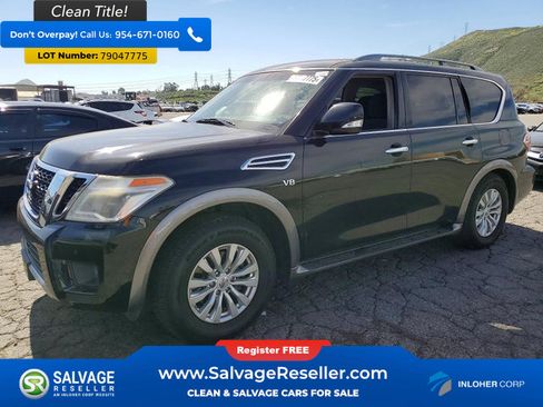 Used 2017 Nissan Armada SV w/ Driver Package RWD image 1