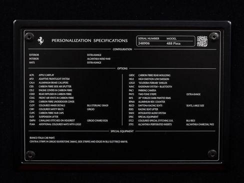 Used 2020 Ferrari 488 Pista Coupe RWD image 30