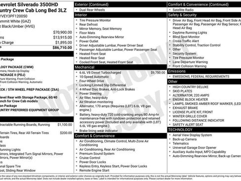 Used 2023 Chevrolet Silverado 3500 High Country image 6