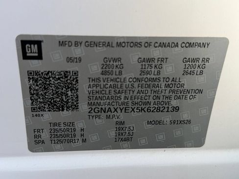 Used 2019 Chevrolet Equinox Premier AWD/4WD image 36