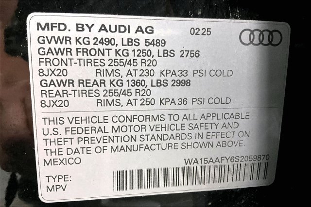 Used 2025 Audi Q5 2.0T Premium Plus w/ Premium Plus Package AWD/4WD image 23