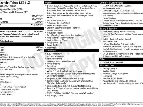 Used 2007 Chevrolet Tahoe LTZ w/ LTZ Preferred Equipment Group image 4