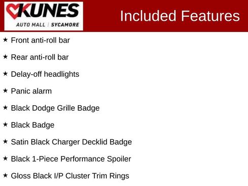 Used 2023 Dodge Charger GT w/ Blacktop Package RWD image 3