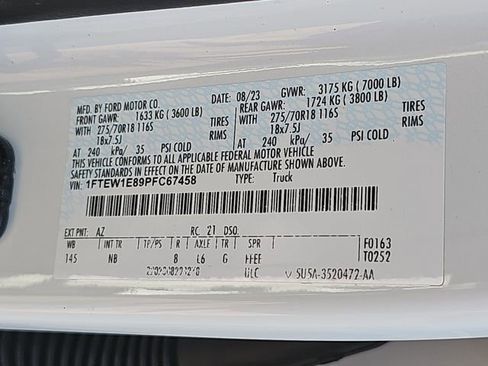 Certified 2023 Ford F150 Tremor w/ Equipment Group 402A High AWD/4WD image 38