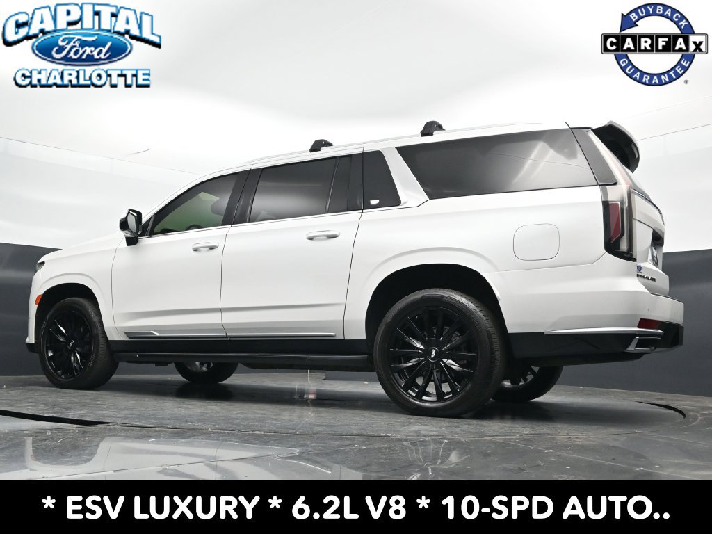 Used 2022 Cadillac Escalade ESV Luxury w/ LPO, Floor Liner Package AWD/4WD image 22