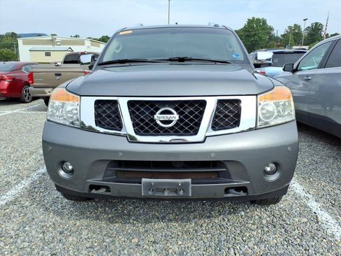 Used 2014 Nissan Armada Platinum w/ 2nd Row Captain Seat Package AWD/4WD image 6