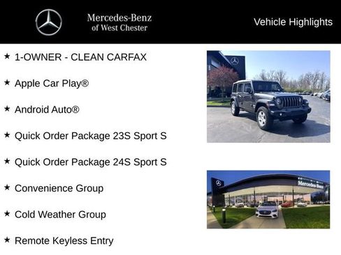 Used 2019 Jeep Wrangler Unlimited Sport S AWD/4WD image 5