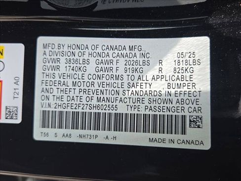 Used 2025 Honda Civic LX image 23