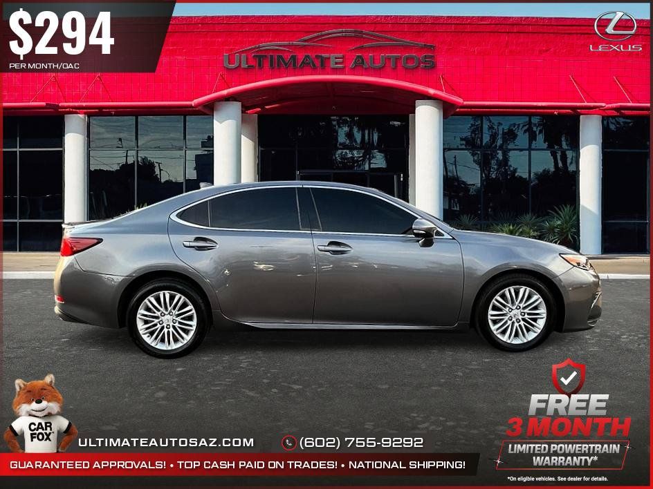 Used 2016 Lexus ES 350 w/ Premium Package w/Wood Trim FWD image 5