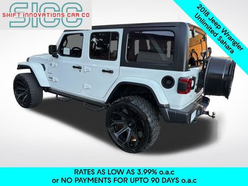 Used 2018 Jeep Wrangler Unlimited Sahara w/ Cold Weather Group AWD/4WD image 4