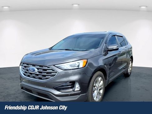 Used 2020 Ford Edge Titanium w/ Cargo Accessory Package AWD/4WD image 1