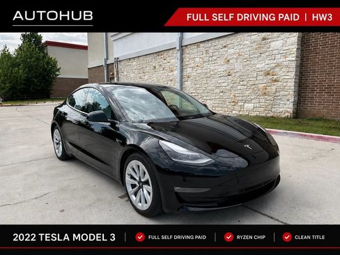 Used 2022 Tesla Model 3 Long Range AWD/4WD image 1