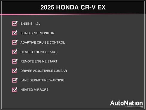 Used 2025 Honda CR-V EX image 3