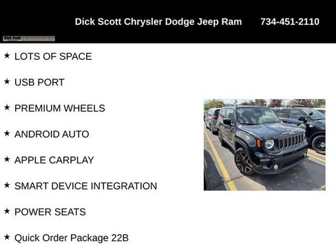 Used 2019 Jeep Renegade Latitude w/ Cold Weather Group AWD/4WD image 4