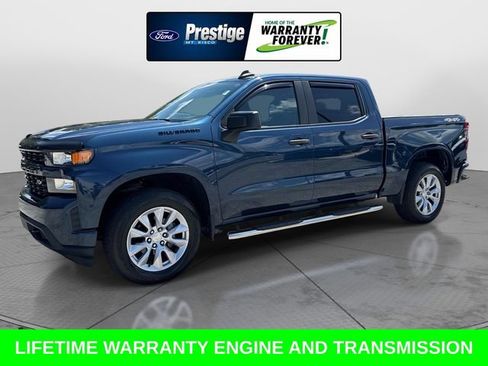 Used 2021 Chevrolet Silverado 1500 Custom w/ LPO, Dark Essentials Package AWD/4WD image 8