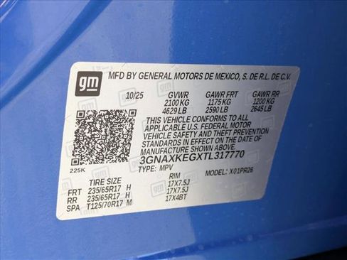 New 2026 Chevrolet Equinox ACTIV w/ Safety and Technology Package image 17