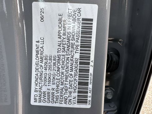 New 2025 Honda Accord Sport image 25