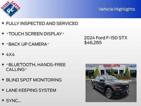 Certified 2024 Ford F150 STX AWD/4WD image 31