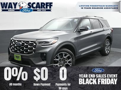 New 2025 Ford Explorer Platinum w/ Ultimate Package