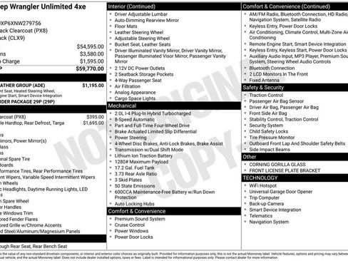 Used 2022 Jeep Wrangler Unlimited Sahara 4xe w/ Cold Weather Group image 17