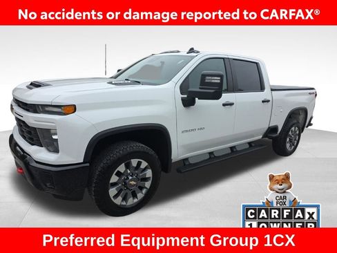 Used 2025 Chevrolet Silverado 2500 Custom w/ Custom Value Package AWD/4WD image 1