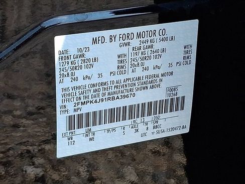 Certified 2024 Ford Edge ST-Line AWD/4WD image 27