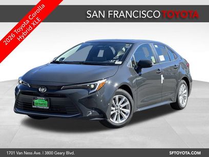 New 2026 Toyota Corolla XLE