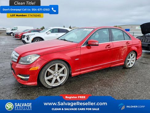 Used 2012 Mercedes-Benz C 250 Sedan image 1