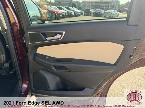 Used 2021 Ford Edge SEL w/ Convenience Package AWD/4WD image 16