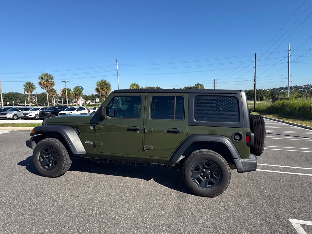 Used 2021 Jeep Wrangler Unlimited Sport AWD/4WD image 4