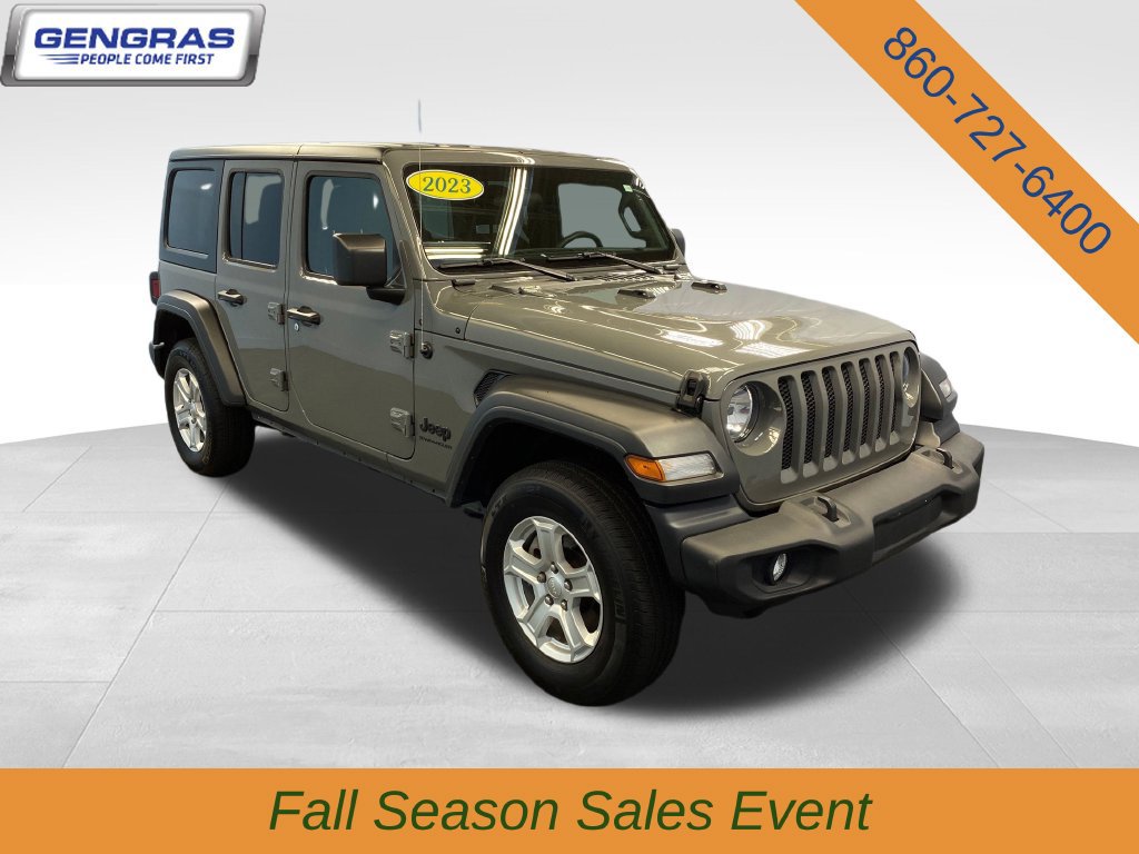 Used 2023 Jeep Wrangler Unlimited Sport AWD/4WD 360° Tour