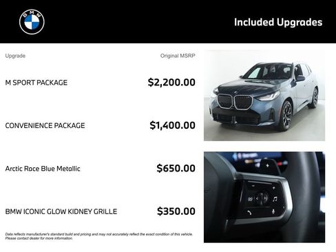 Used 2026 BMW X3 xDrive30i w/ M Sport Package AWD/4WD image 4