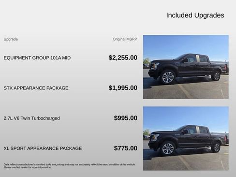 Used 2018 Ford F150 XL w/ Equipment Group 101A Mid AWD/4WD image 4