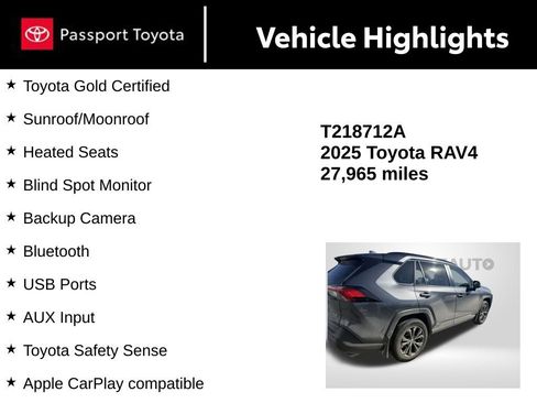 Certified 2025 Toyota RAV4 XLE Premium image 4
