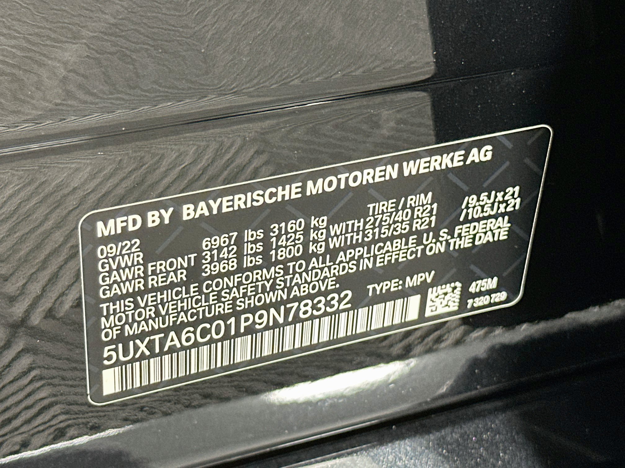 Used 2023 BMW X5 xDrive45e AWD/4WD image 12