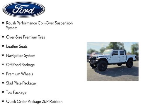 Used 2023 Jeep Gladiator Rubicon w/ LED Lighting Group AWD/4WD image 4