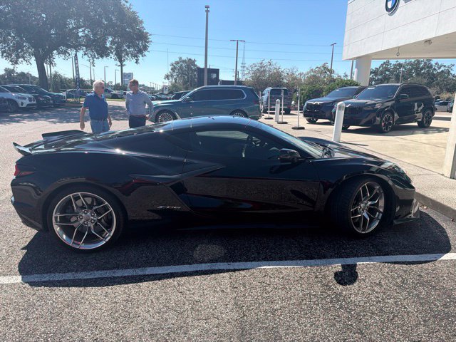 Used 2025 Chevrolet Corvette Z06 w/ Chrome Exterior Badge Package RWD image 14