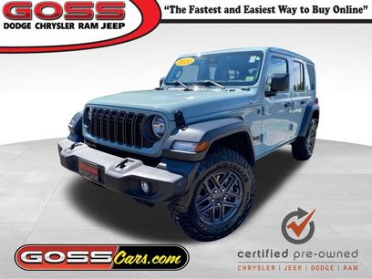 Certified 2024 Jeep Wrangler Unlimited Sport