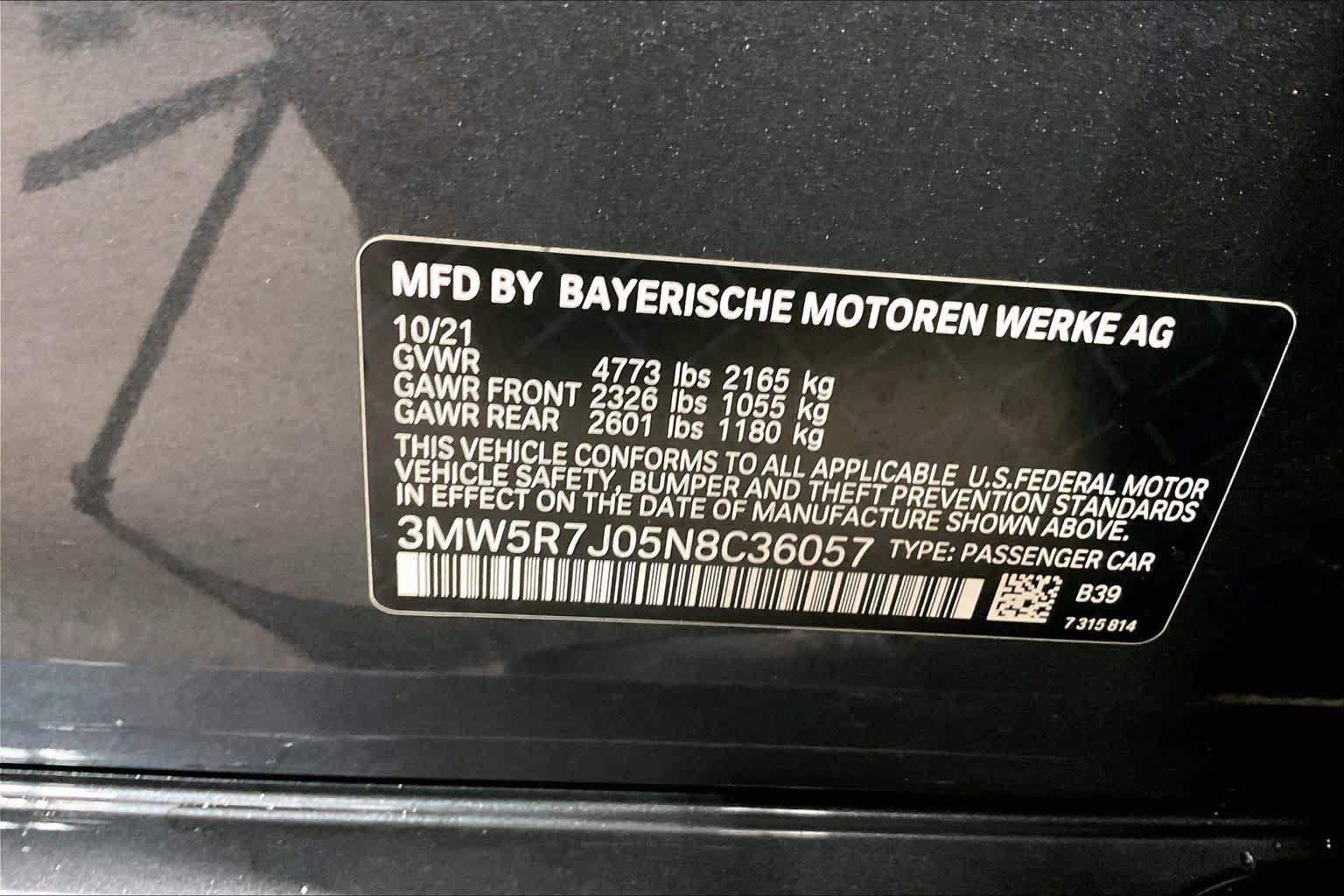Used 2022 BMW 330i xDrive Sedan w/ Driving Assistance Package AWD/4WD image 33