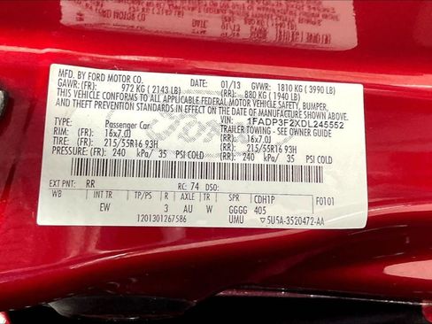Used 2013 Ford Focus SE w/ SE Winter Pkg FWD image 17