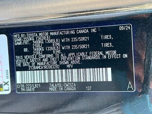 Used 2024 Lexus RX 350 Premium Plus w/ Convenience Package AWD/4WD image 38