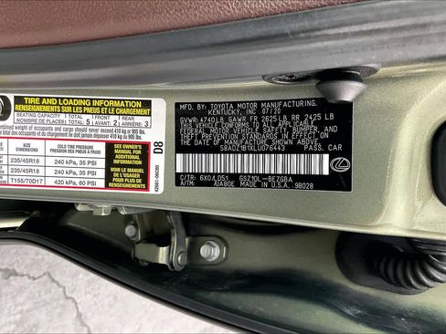 Used 2020 Lexus ES 350 w/ Premium Package image 34