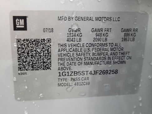 Used 2018 Chevrolet Malibu LS w/ LPO, Convenience Package 2 image 33