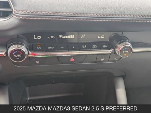 Certified 2025 MAZDA MAZDA3 s FWD image 22