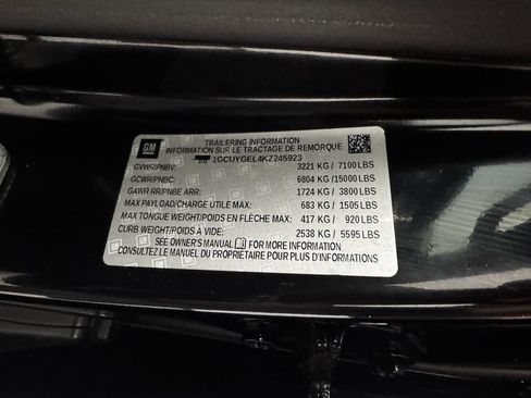 Used 2019 Chevrolet Silverado 1500 LTZ w/ LTZ Plus Package AWD/4WD image 40